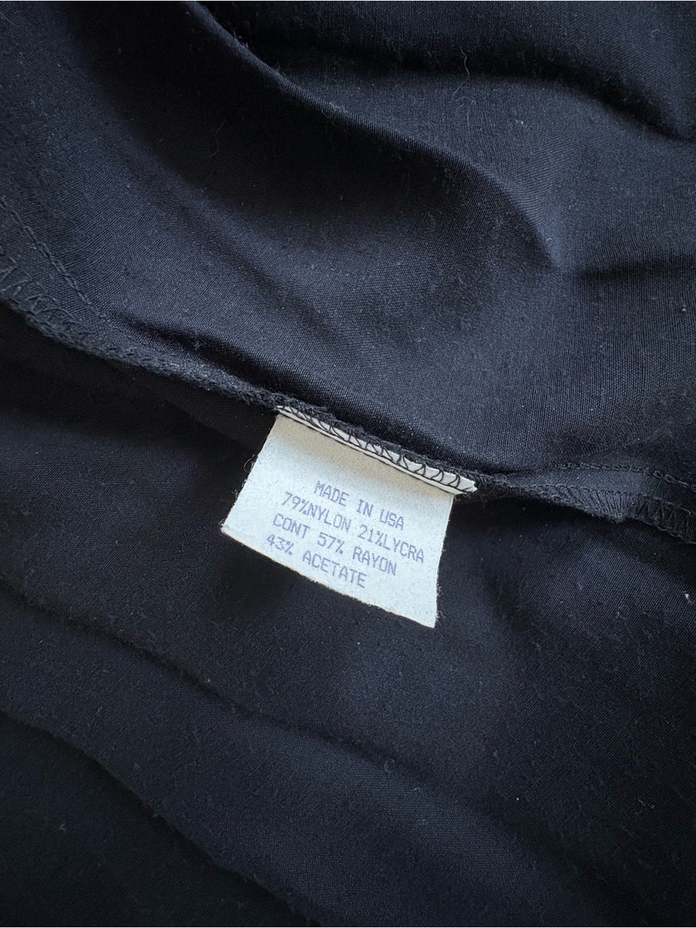 Black Slip Dress vintage - Picture 6 of 11